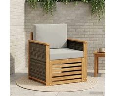 Lauko Vidurinis Sofa Natūrali