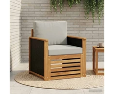 Lauko Vidurinis Sofa Natūrali