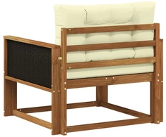 Lauko Vidurinis Sofa Natūrali
