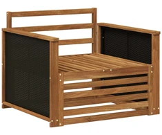 Lauko Vidurinis Sofa Natūrali