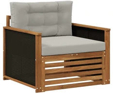 Lauko Vidurinis Sofa Natūrali