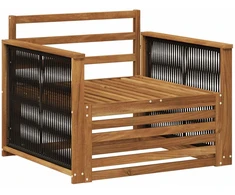 Lauko Vidurinis Sofa Natūrali