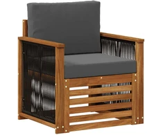 Lauko Vidurinis Sofa Natūrali