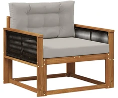 Lauko Vidurinis Sofa Natūrali