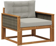 Lauko Vidurinis Sofa Natūrali