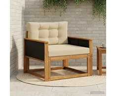 Lauko Vidurinis Sofa Natūrali
