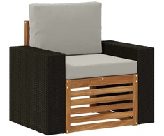 Lauko Vidurinis Sofa Natūrali
