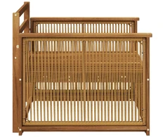 Lauko Vidurinis Sofa Natūrali