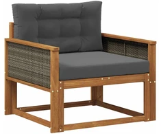 Lauko Vidurinis Sofa Natūrali