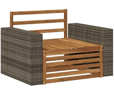 Lauko Vidurinis Sofa Natūrali