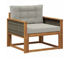 Lauko Vidurinis Sofa Natūrali