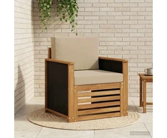 Lauko Vidurinis Sofa Natūrali