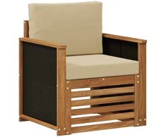 Lauko Vidurinis Sofa Natūrali