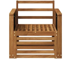 Lauko Vidurinis Sofa Natūrali