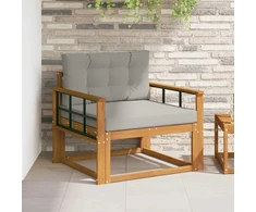 Lauko Vidurinis Sofa Natūrali