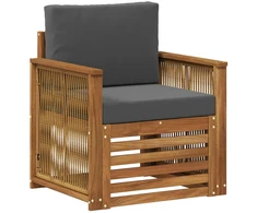 Lauko Vidurinis Sofa Natūrali