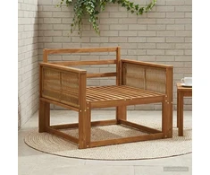 Lauko Vidurinis Sofa Natūrali