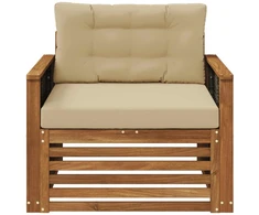 Lauko Vidurinis Sofa Natūrali