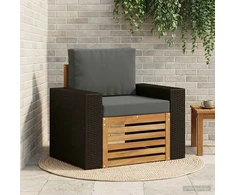 Lauko Vidurinis Sofa Natūrali