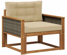 Lauko Vidurinis Sofa Natūrali