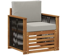 Lauko Vidurinis Sofa Natūrali