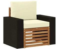 Lauko Vidurinis Sofa Natūrali