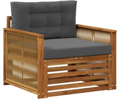 Lauko Vidurinis Sofa Natūrali