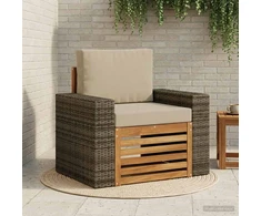 Lauko Vidurinis Sofa Natūrali