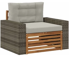 Lauko Vidurinis Sofa Natūrali