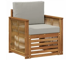 Lauko Vidurinis Sofa Natūrali