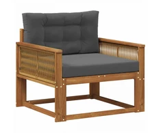 Lauko Vidurinis Sofa Natūrali