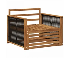 Lauko Vidurinis Sofa Natūrali