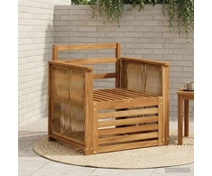 Lauko Vidurinis Sofa Natūrali
