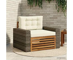 Lauko Vidurinis Sofa Natūrali