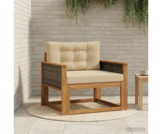 Lauko Vidurinis Sofa Natūrali