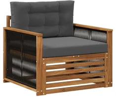 Lauko Vidurinis Sofa Natūrali