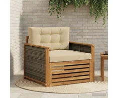 Lauko Vidurinis Sofa Natūrali