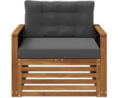 Lauko Vidurinis Sofa Natūrali
