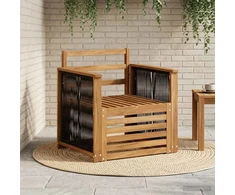 Lauko Vidurinis Sofa Natūrali