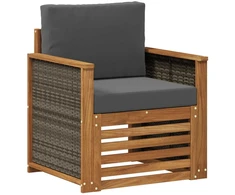Lauko Vidurinis Sofa Natūrali