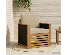Lauko Vidurinis Sofa Natūrali