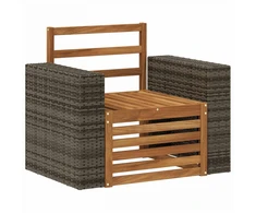 Lauko Vidurinis Sofa Natūrali