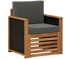 Lauko Vidurinis Sofa Natūrali