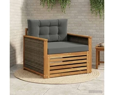 Lauko Vidurinis Sofa Natūrali