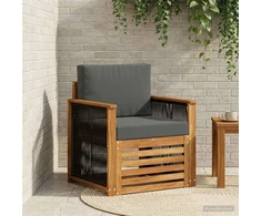 Lauko Vidurinis Sofa Natūrali