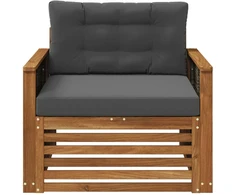 Lauko Vidurinis Sofa Natūrali