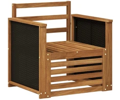 Lauko Vidurinis Sofa Natūrali