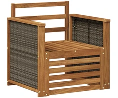 Lauko Vidurinis Sofa Natūrali