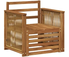 Lauko Vidurinis Sofa Natūrali