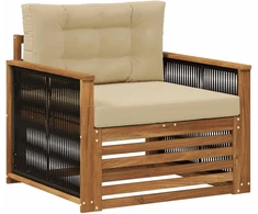 Lauko Vidurinis Sofa Natūrali